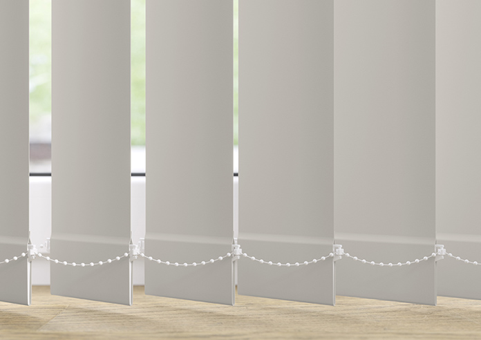 Trinity (Blackout), Dove - Vertical Blind Slats - Image 3